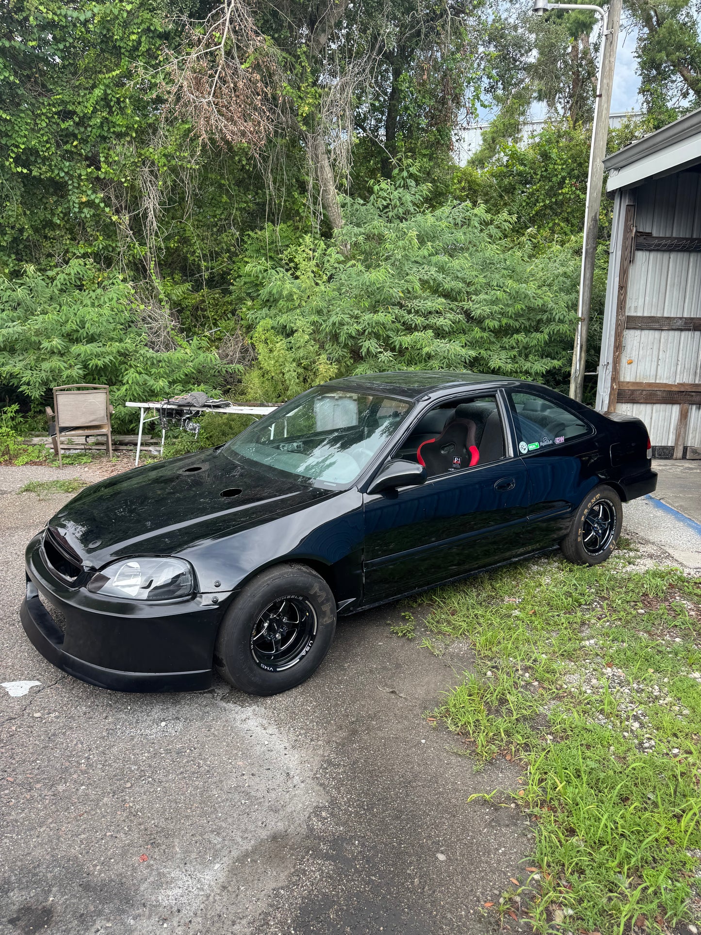 99-00 ek drag front end