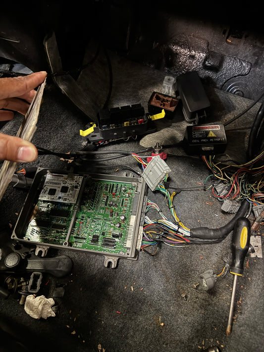 Hondata s300 with hondata coil on plug