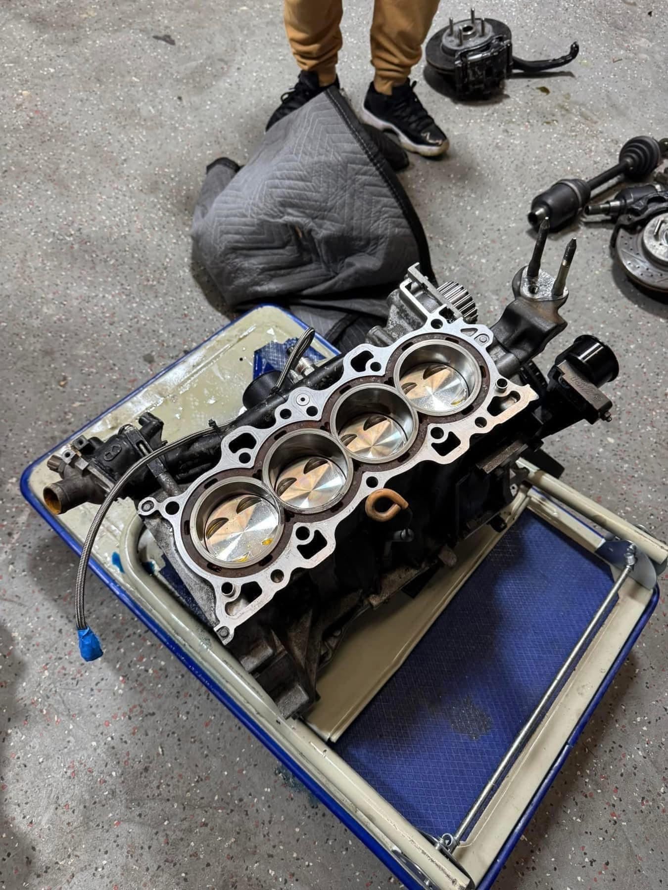 B18B built and sleeved block