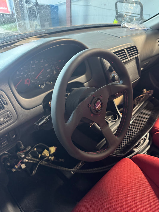 Spoon Gen2 steering wheel and spoon hub