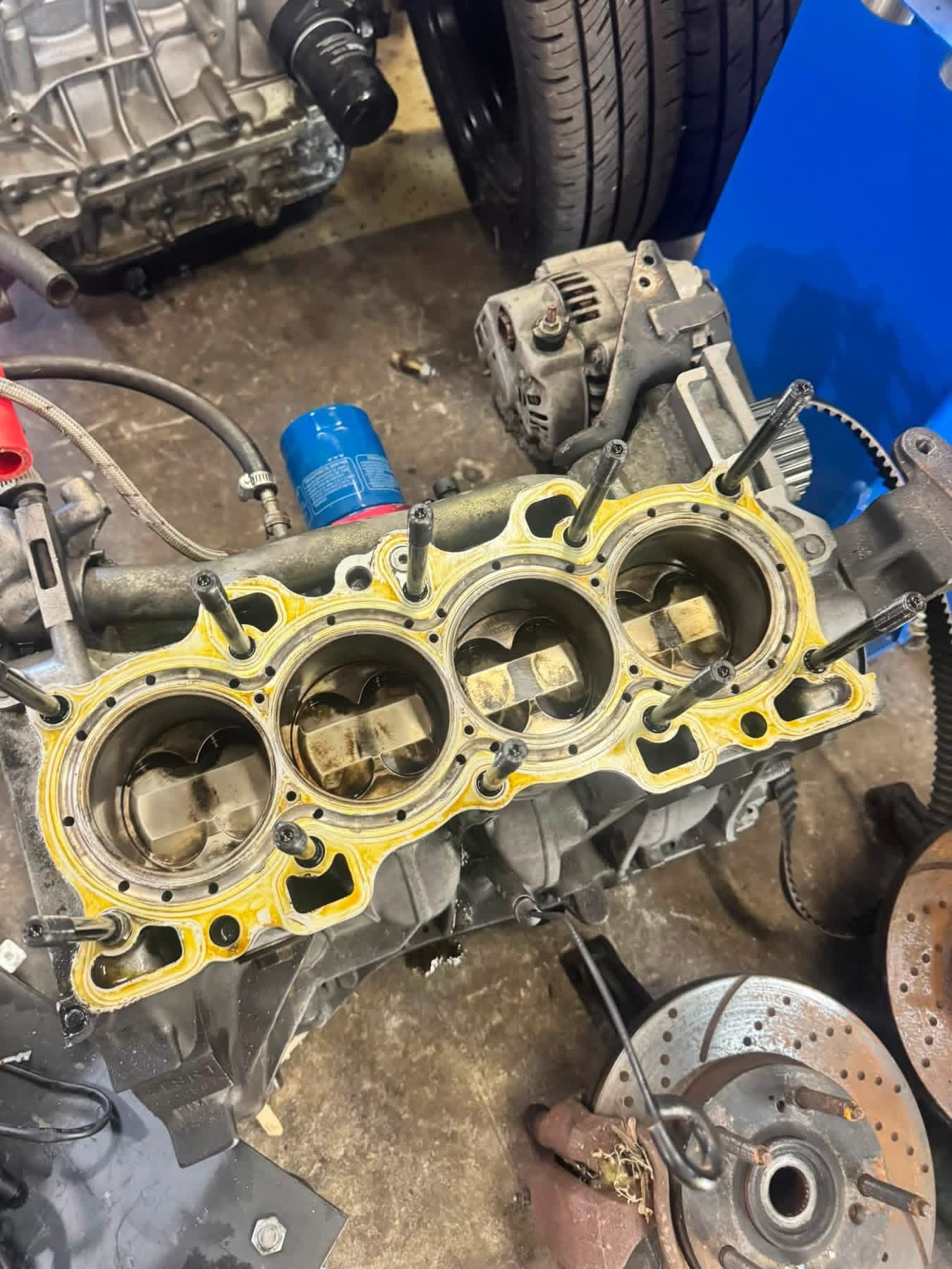 B18b1 LS turbo short block used