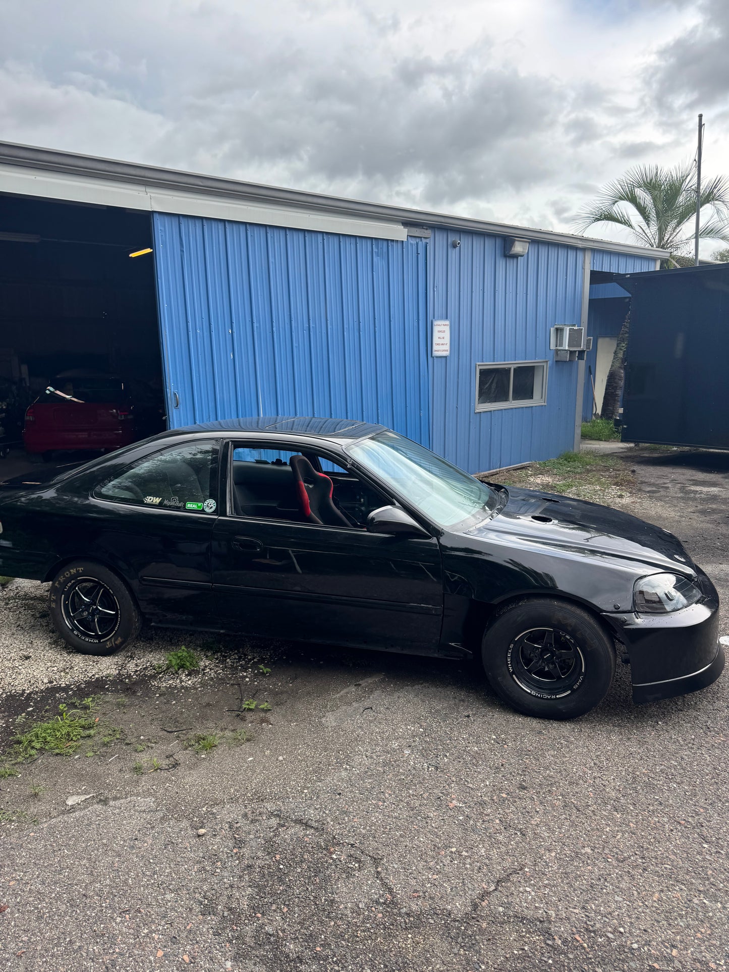 99-00 ek drag front end