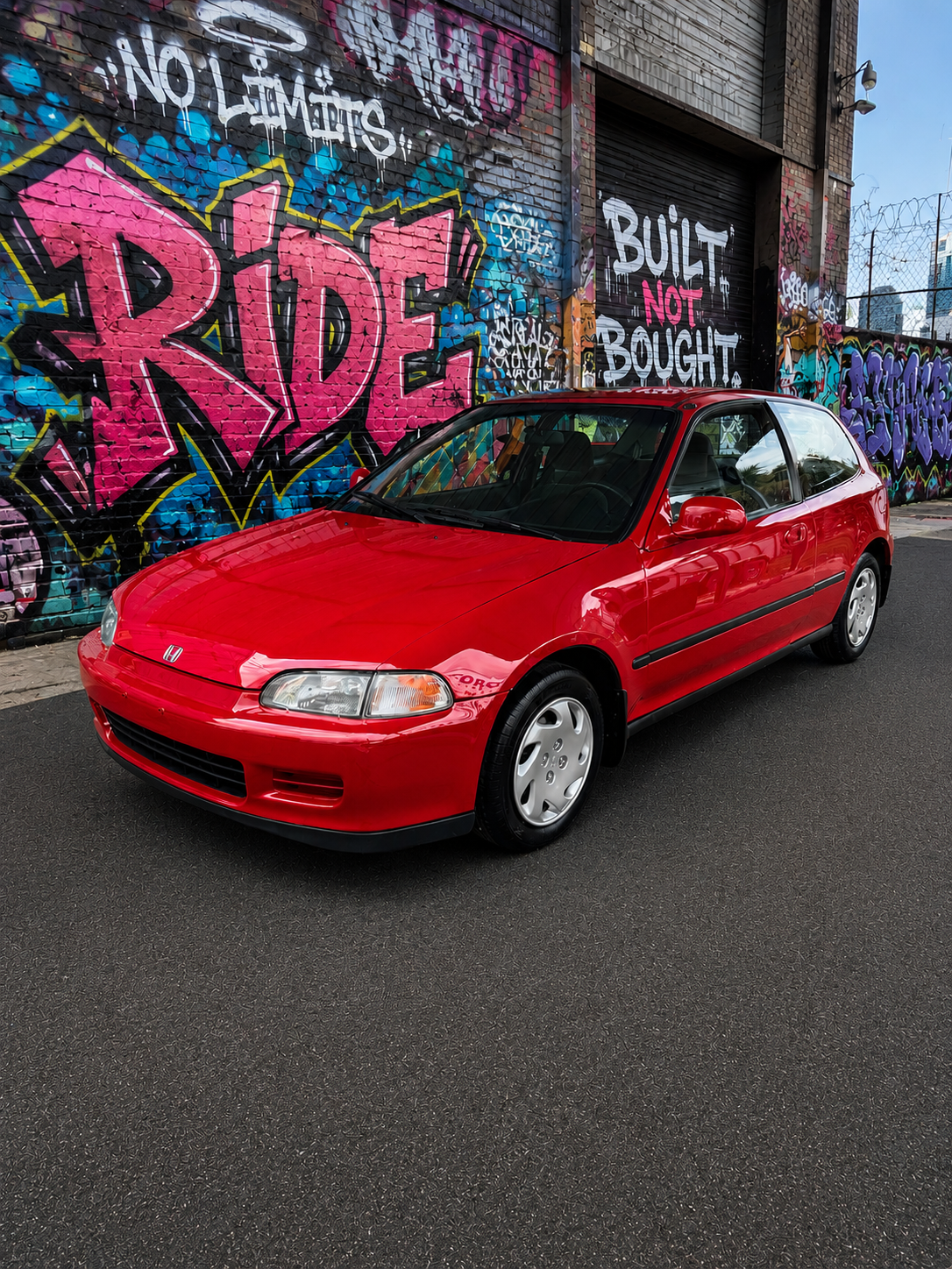 94 Milano red eg si poster
