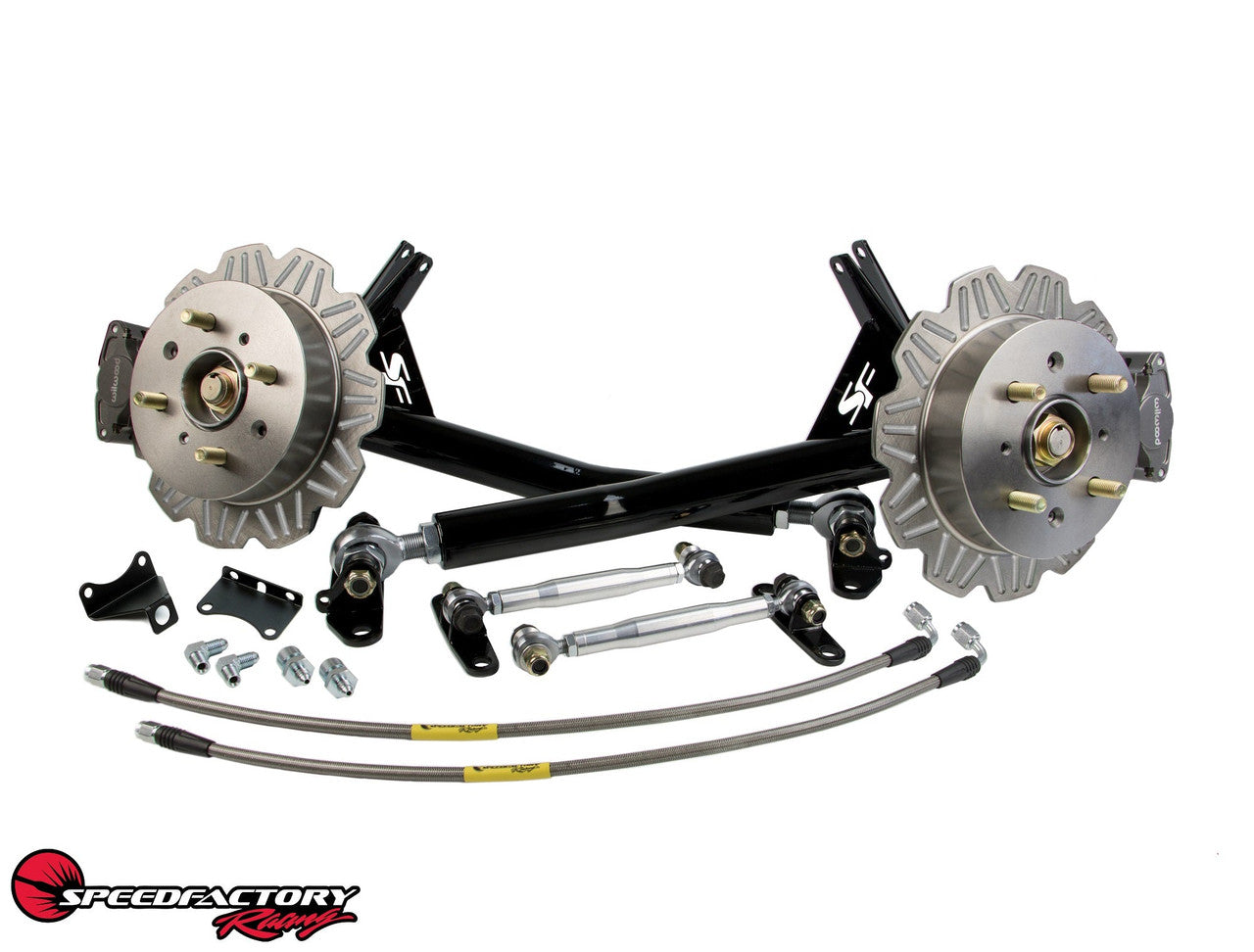 Speed factory trailing arms with finishing line full sfwd set up
