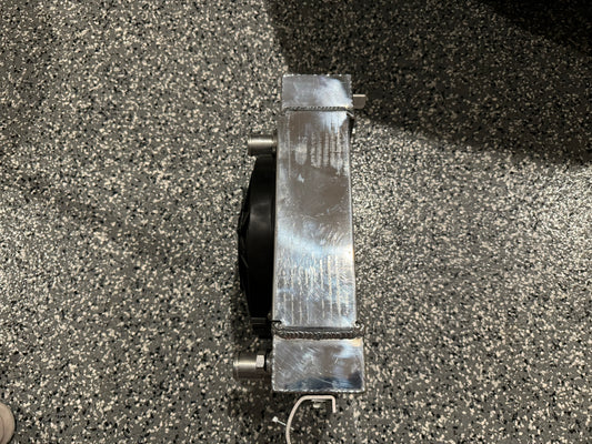 Plm race radiator with spal fan