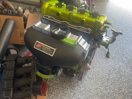 K series skunk2 center feed set up