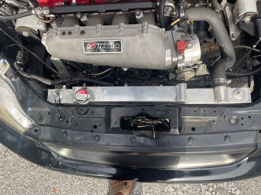 Skunk2 manifold cnc ported with fuel set up