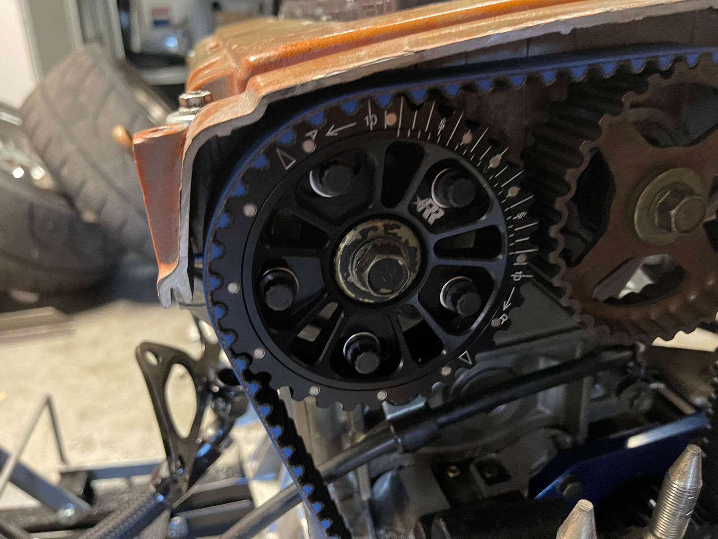 T1 bracket with Ramey racing cam trigger