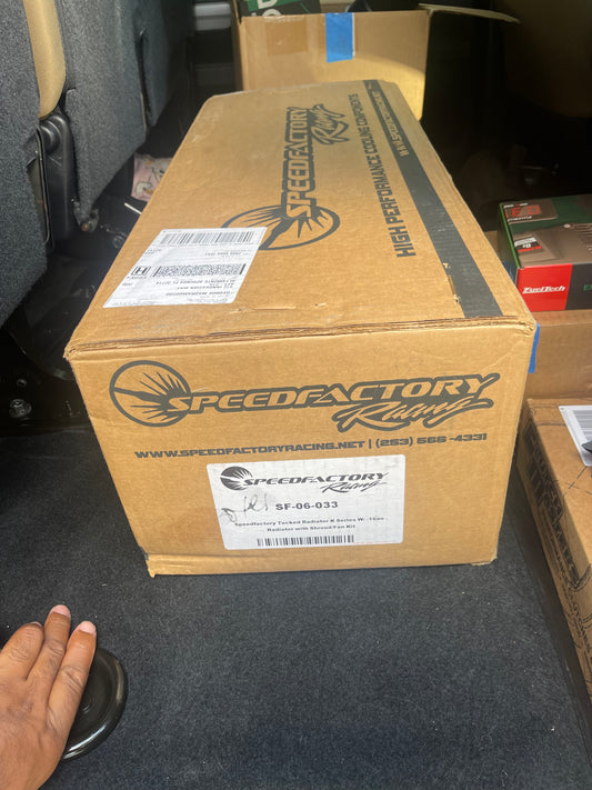 Speed factory k series tuck radiator