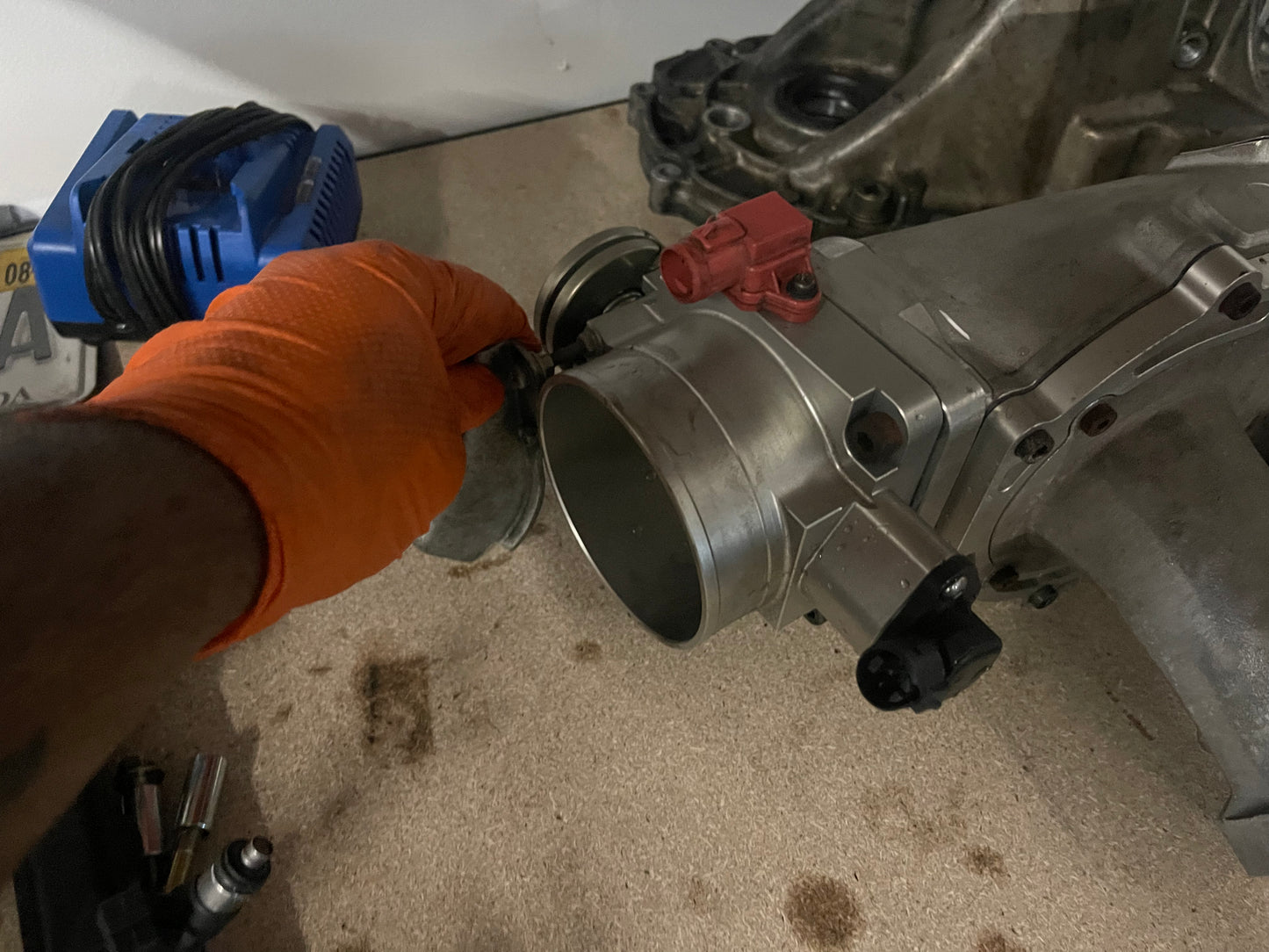 Skunk2 manifold cnc ported with fuel set up
