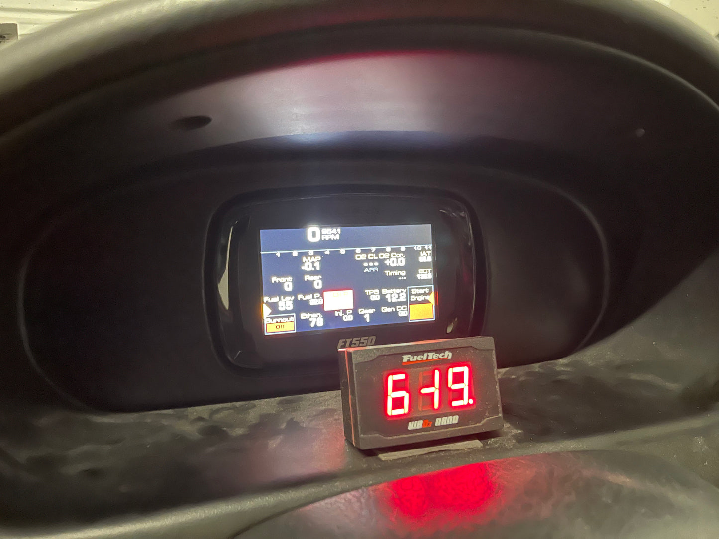 Fuel tech 550 set up for k series