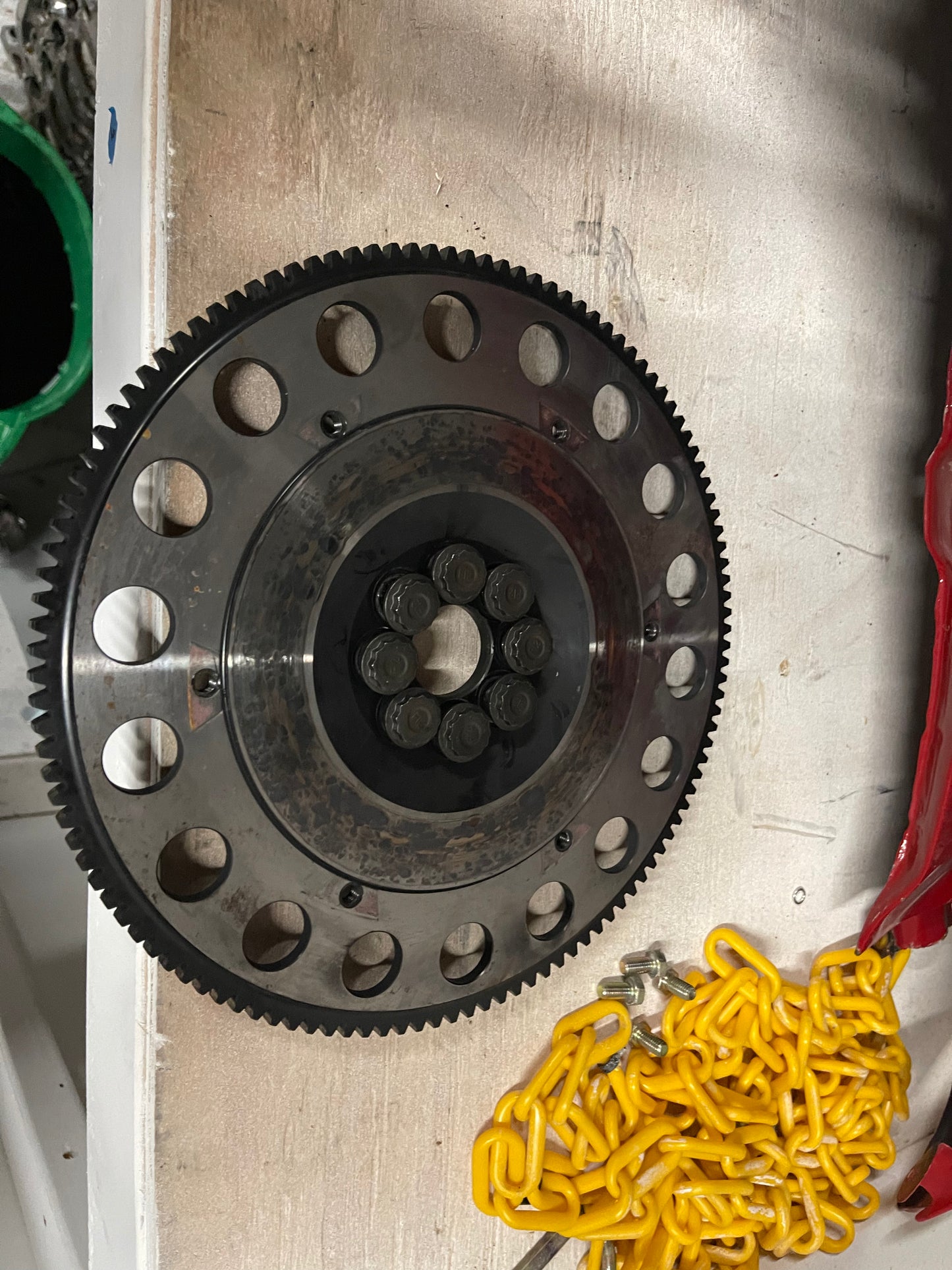 Action clutch twin disc