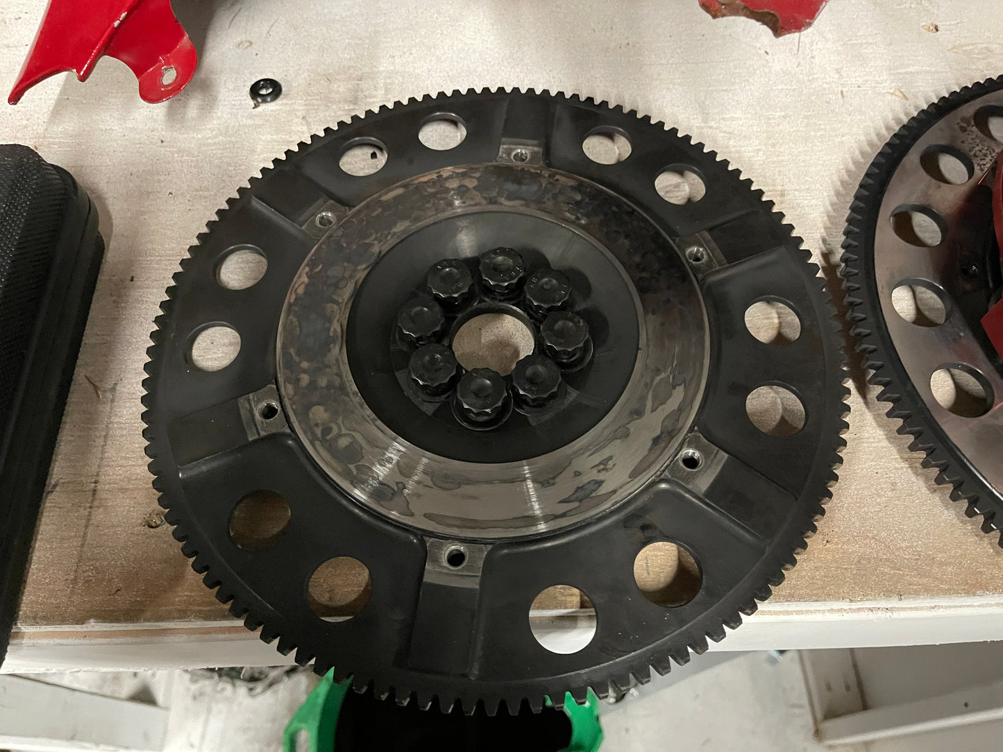 Used K series comp twin disc set up