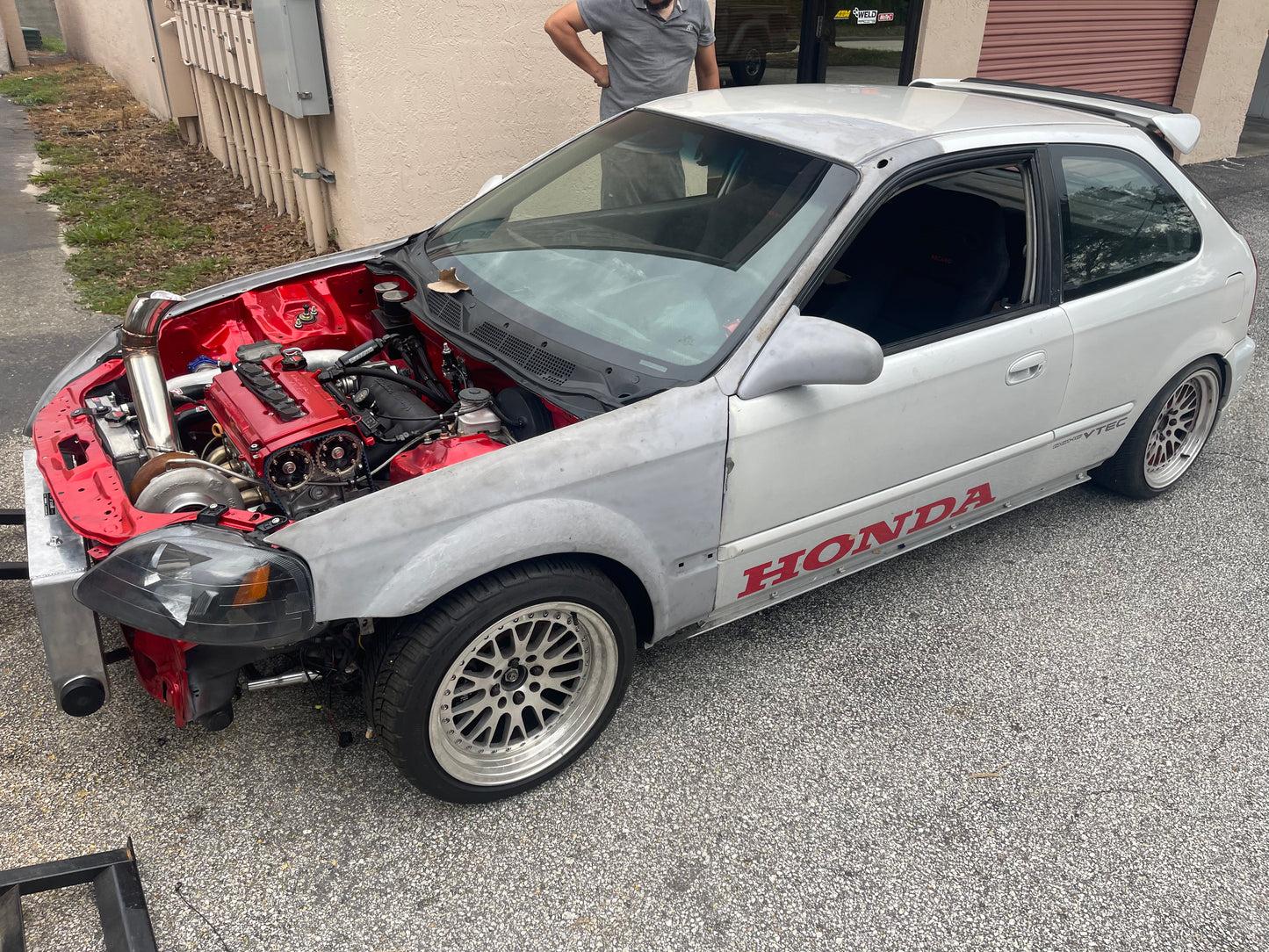 1997 civic hatch shell