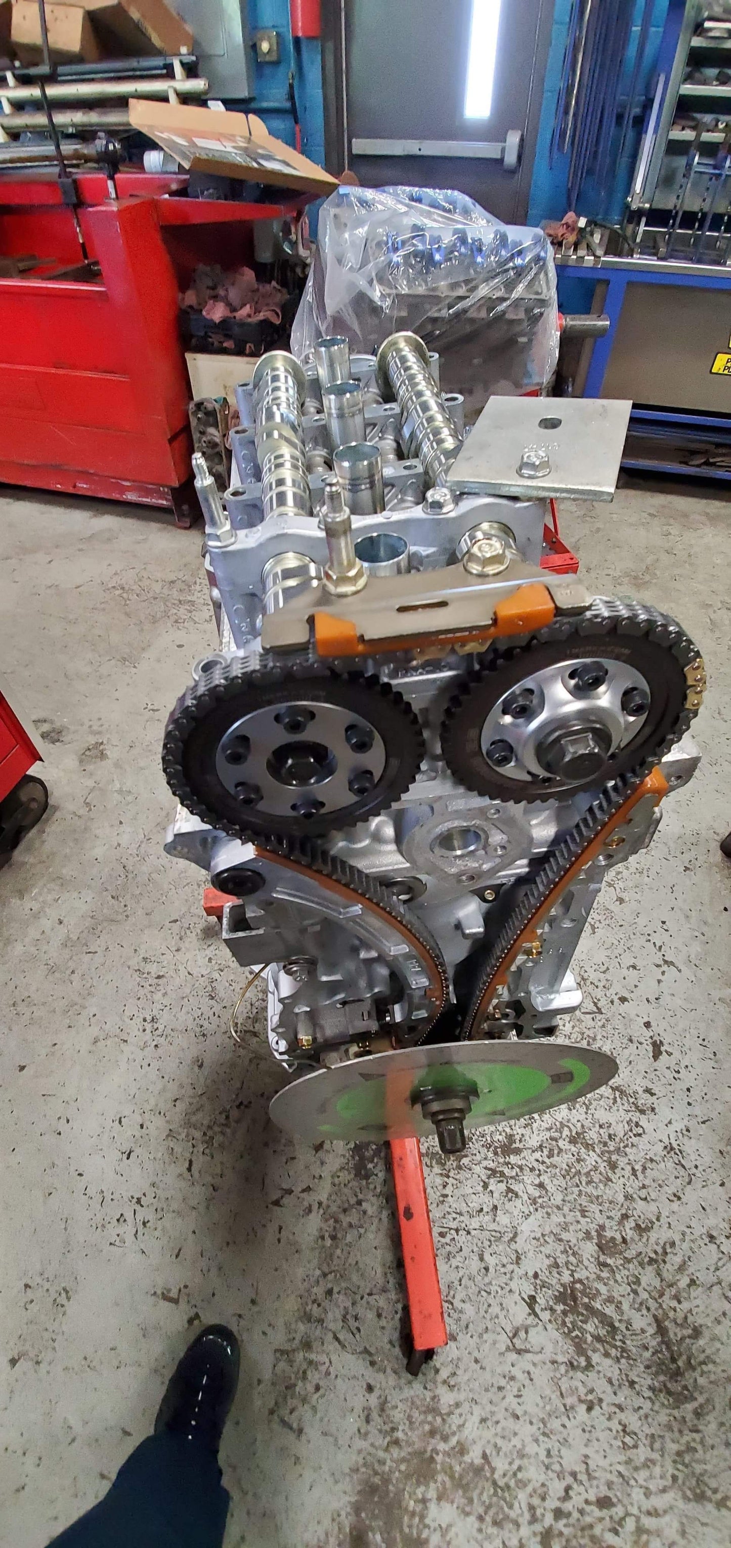 Fullly built k24 head