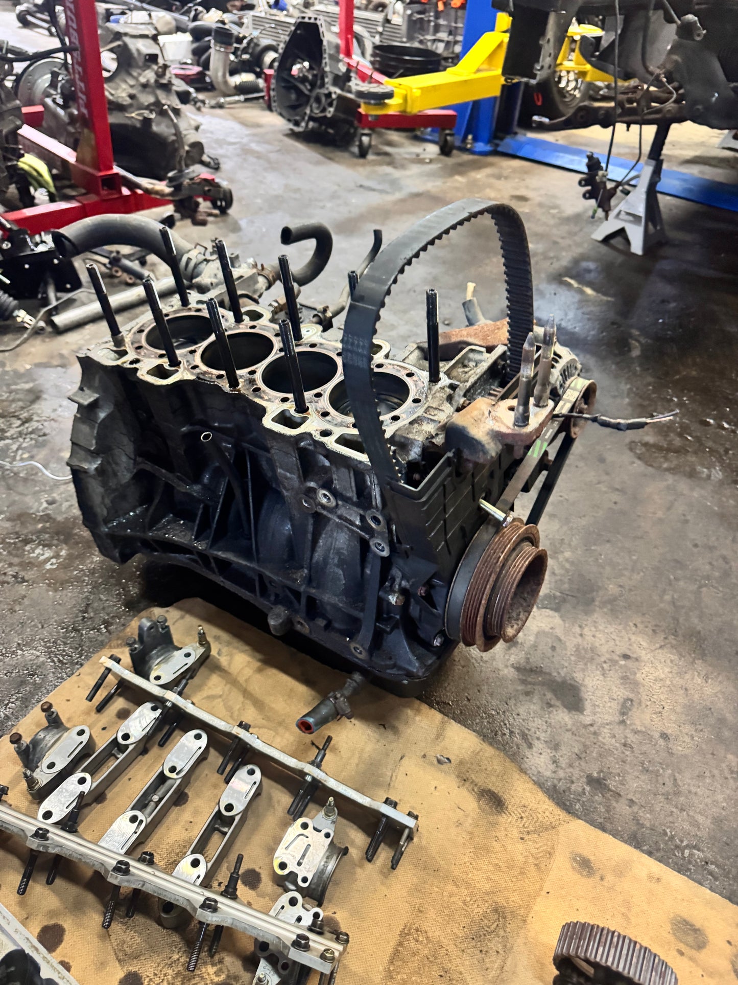 B16a2 built turbo short block