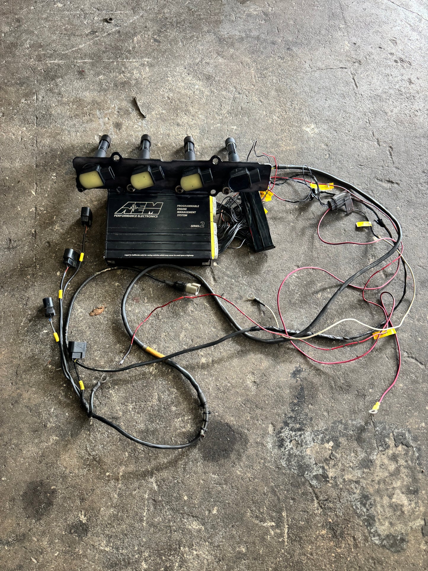 Obd1 Aem v2 ecu with coil on plug