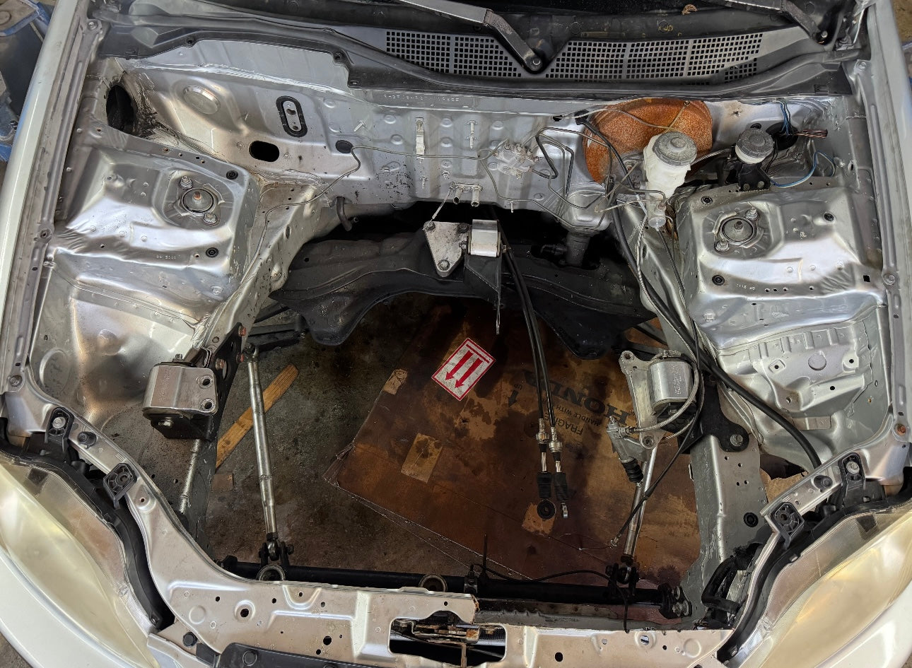 Honda civic ek hatch shell