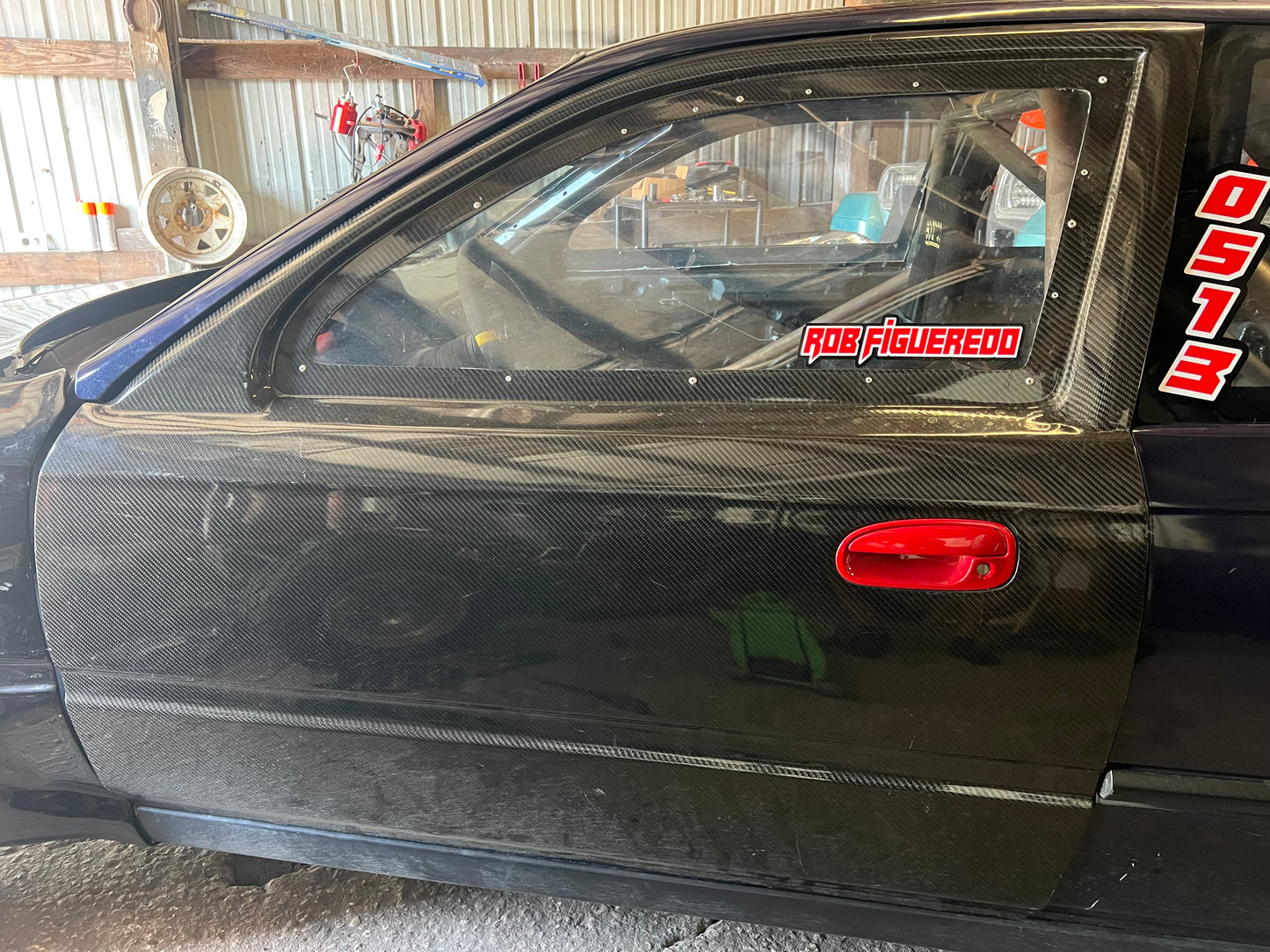 1996-2000 Honda civic hatch/coupe carbon race doors
