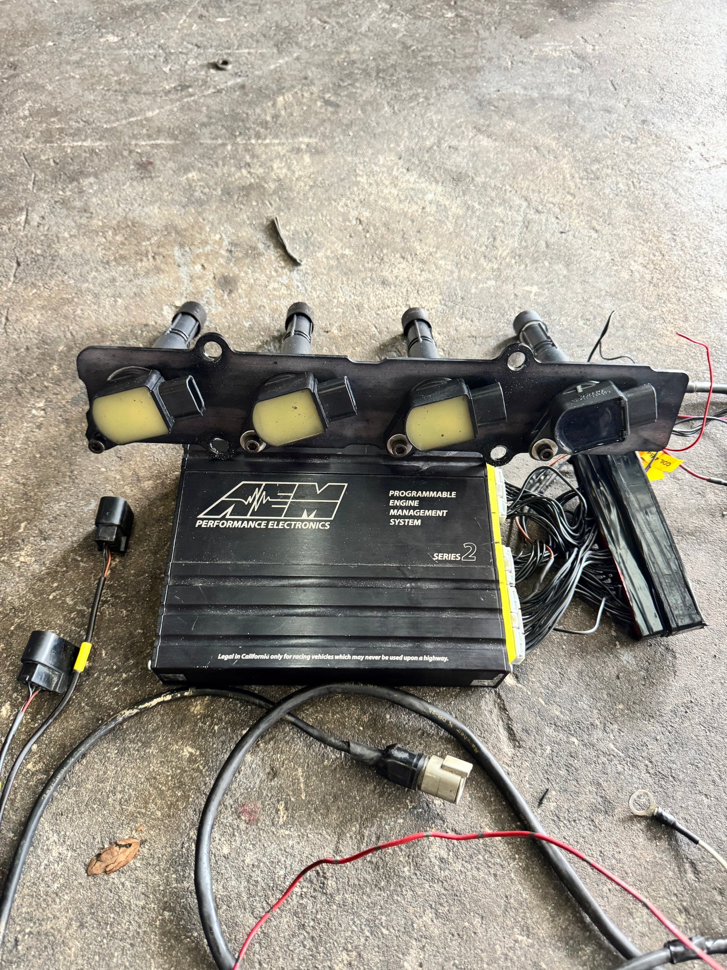 Obd1 Aem v2 ecu with coil on plug