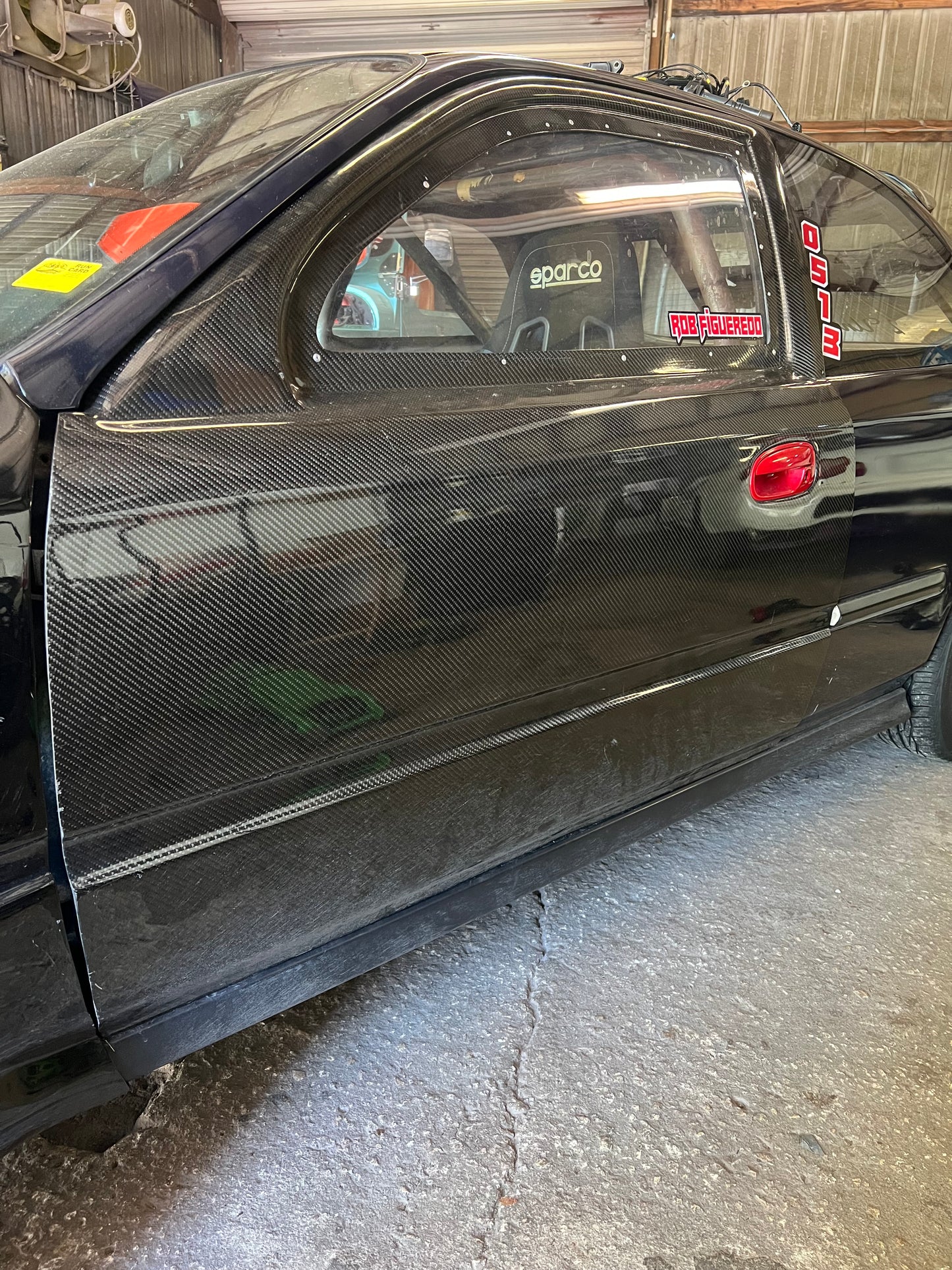 1996-2000 Honda civic hatch/coupe carbon race doors