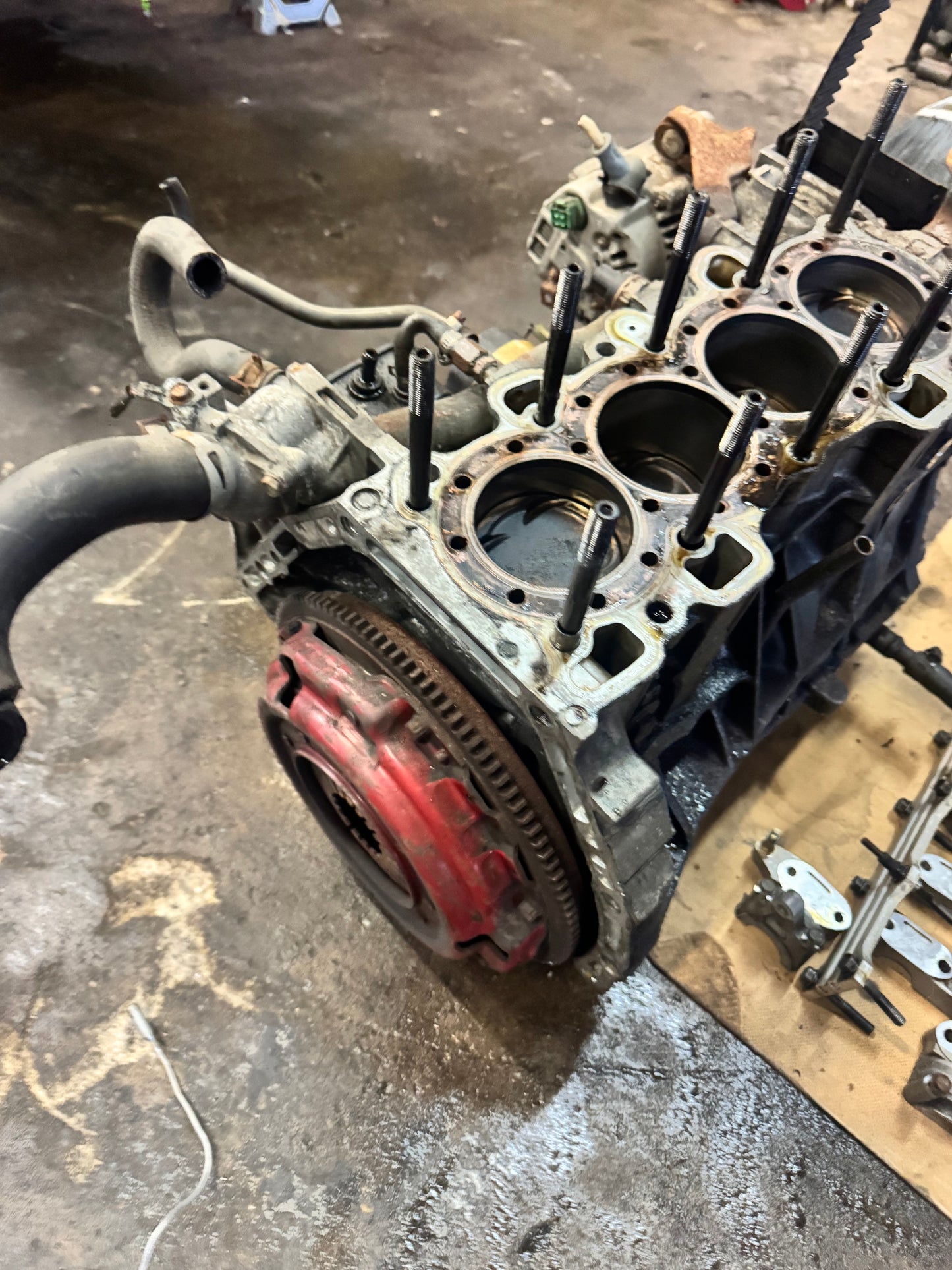 B16a2 built turbo short block