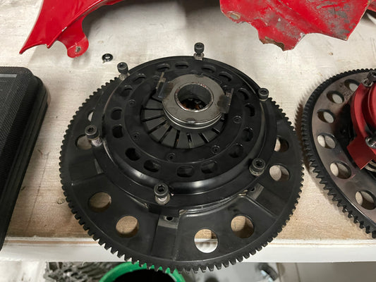 Used K series comp twin disc set up