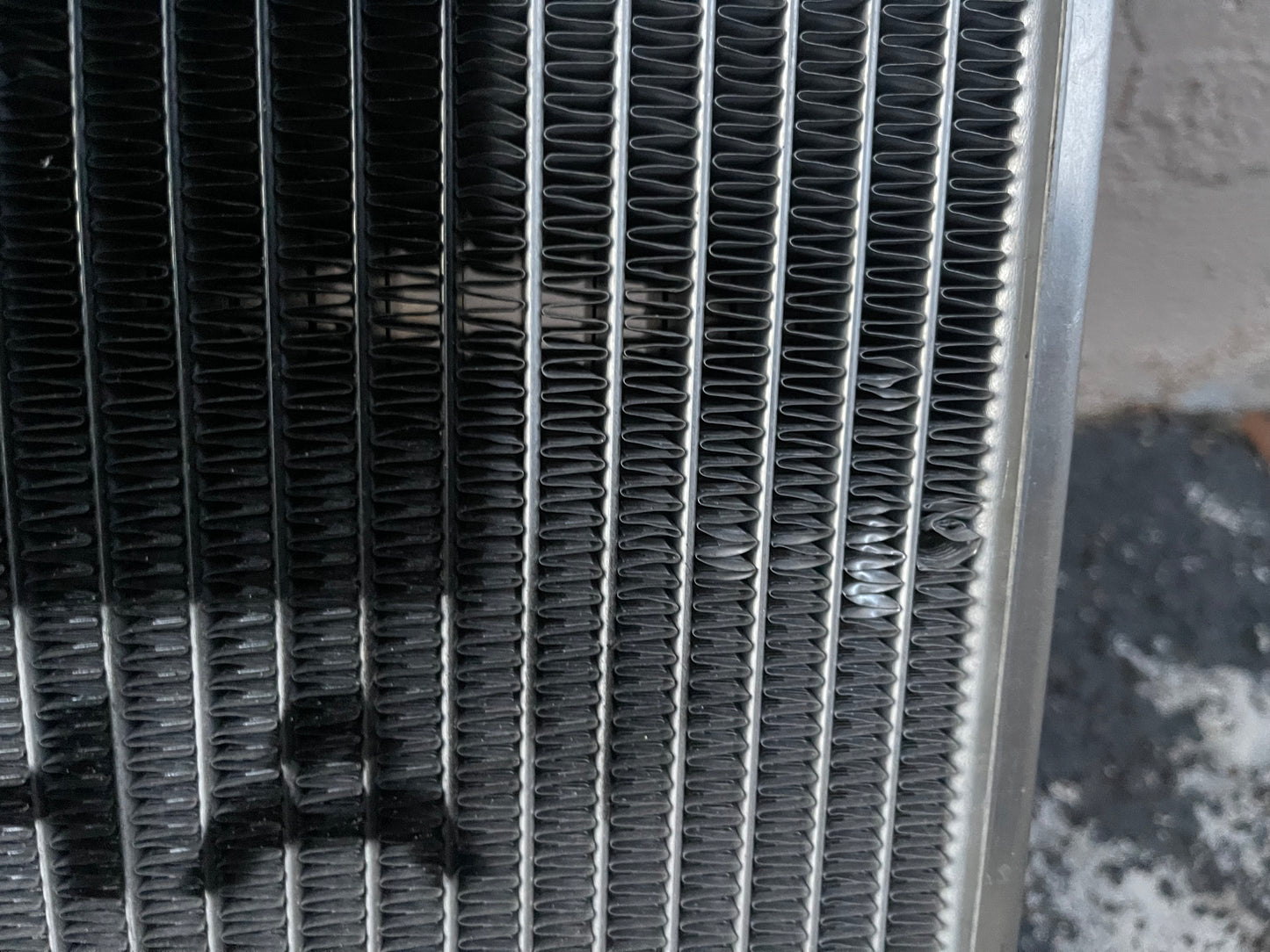 Skunk2 radiator with mishimoto fan.