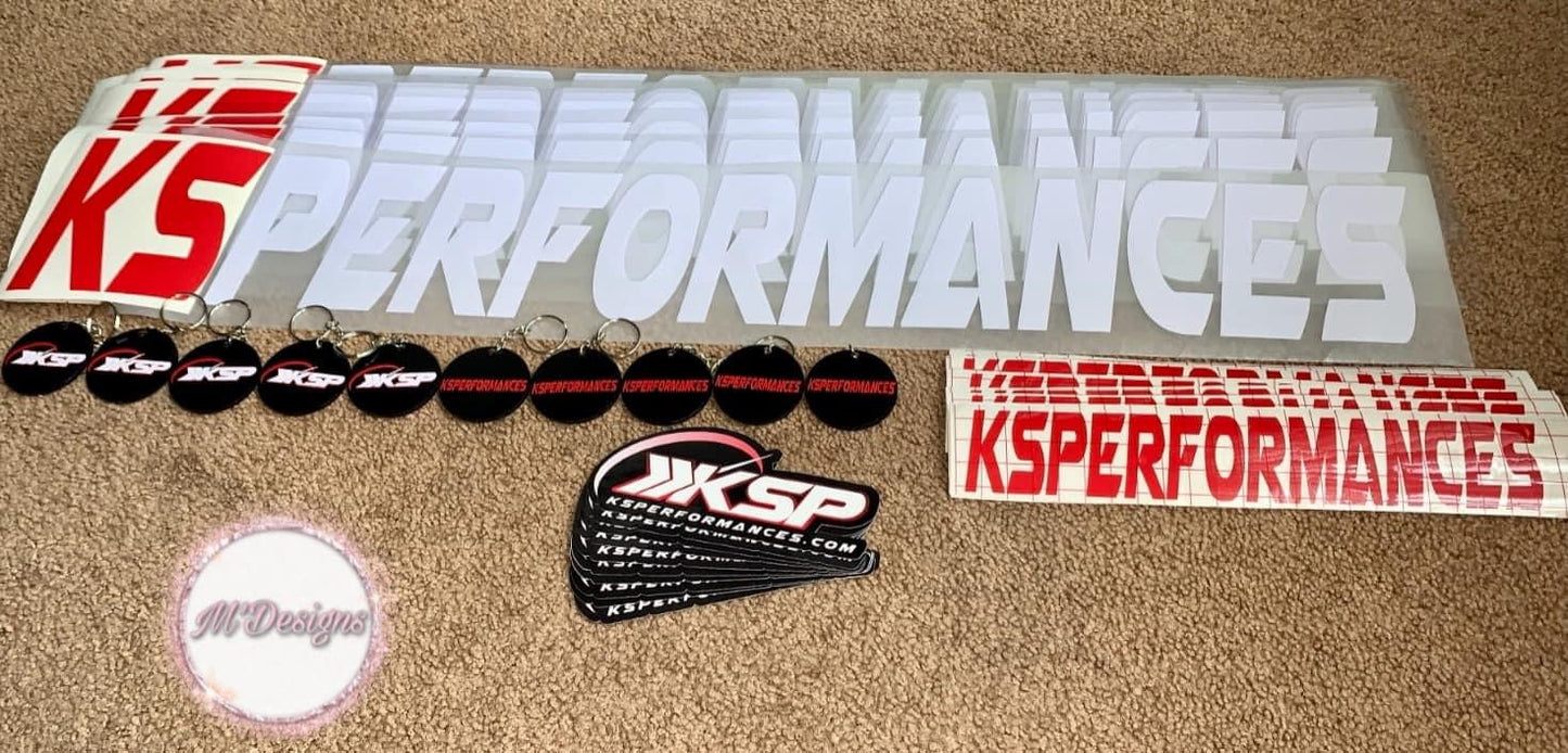 Ks performance stickers