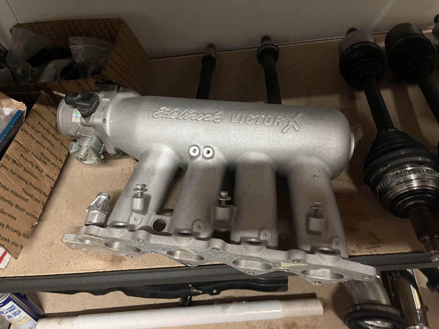 Edelbrock b16/type r intake manifold with throttle body